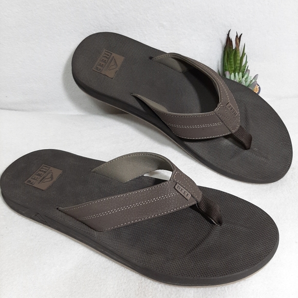 Reef Shoes | Reef Brown Thong Mens Flip Flop Sandals Size 4 | Poshmark